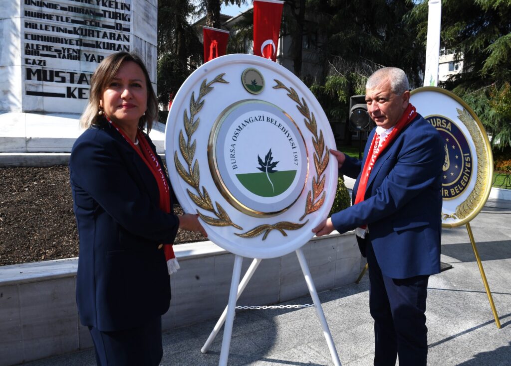 Atatürk’ün Cumhurbaşkanı olarak Bursa’ya gelişinin 100. yılı törenle kutlandı