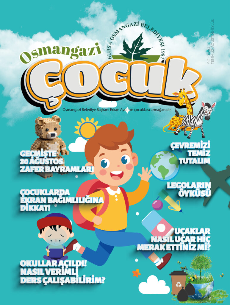 Osmangazi Çocuk dergisinin ikinci sayısı çıktı