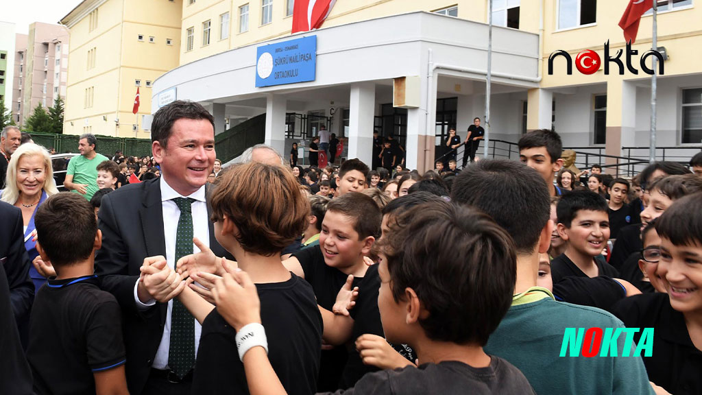 Başkan Aydın, Bursa’nın kurtuluşunu öğrencilerle kutladı