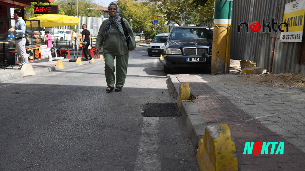 Bursa Osmangazi'de Çukur onarıldı sıkıntı giderildi