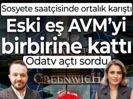 Sosyete saatçisinde ortalık karıştı... Eski eş AVM'yi birbirine kattı...