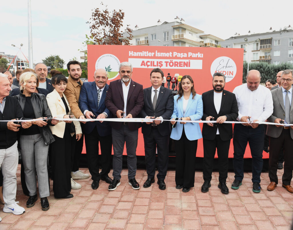 Bursa Osmangazi İsmet Paşa Parkı hizmete açıldı