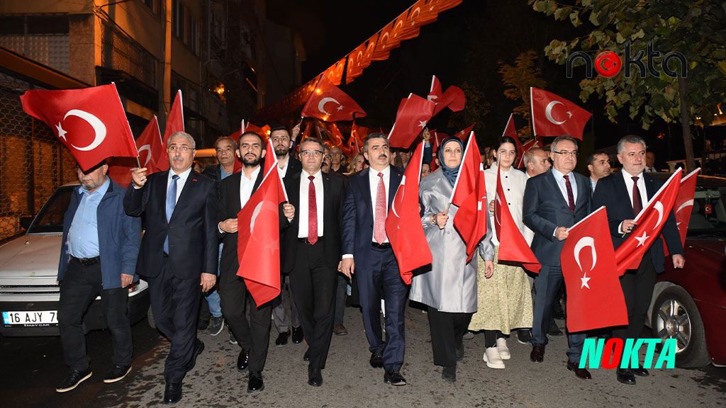 29 Ekim Bursa Yıldırım’da coşkuyla kutlandı