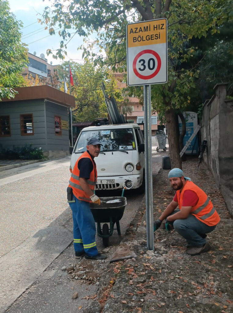 Bursa Osmangazi Belediyesi güvenli ulaşım için çalışıyor