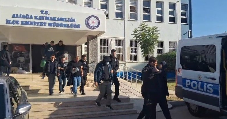 İzmir Aliağa Limanı'ndaki rüşvet operasyonunda 33 şüpheliden 23'üne tutuklama