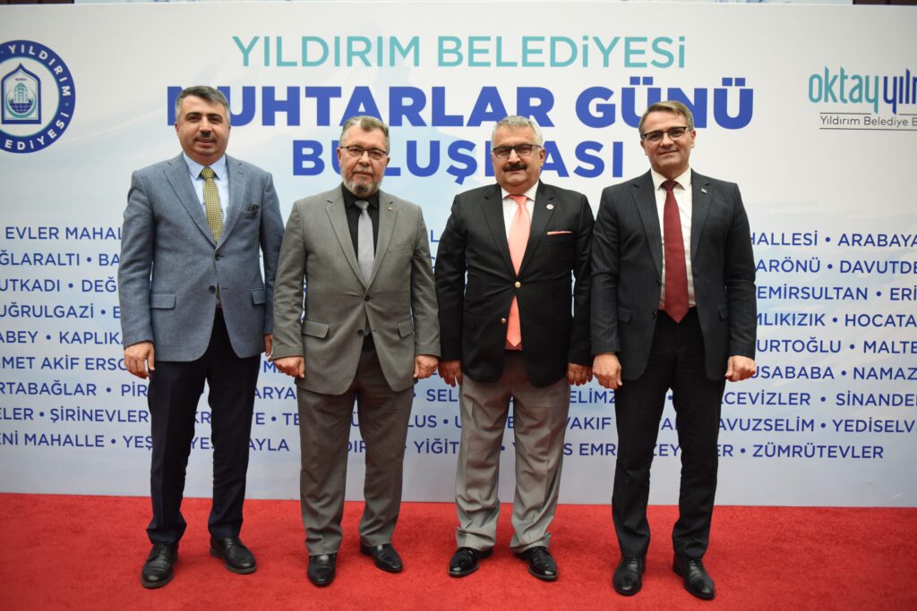 Bursa Yıldırım'da Muhtarlar Buluşması