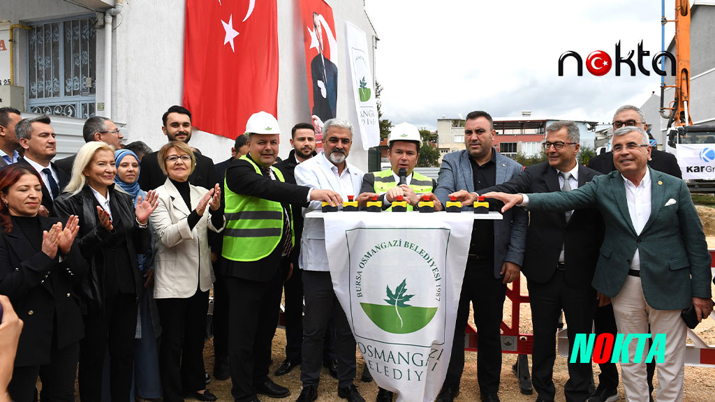 Bursa Osmangazi’de yeni kreşin temeli atıldı