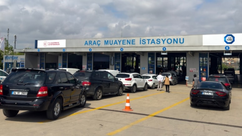 Araç muayenesinde adrese telsim ihale