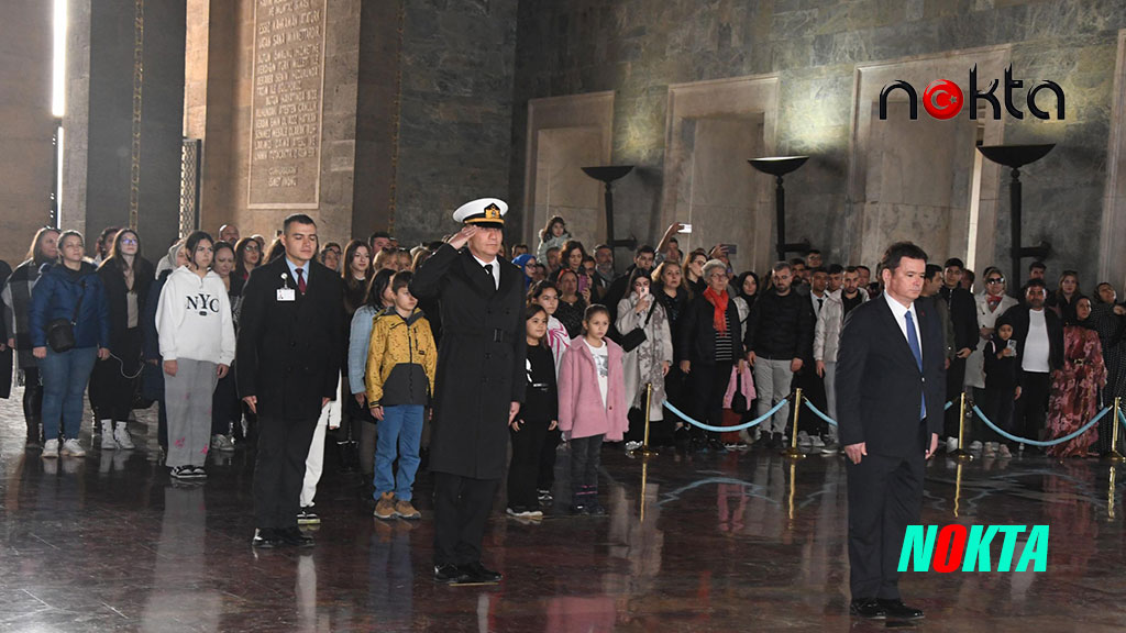 Başkan Aydın, Osmangazili çocuklar ile Ata’nın huzurunda