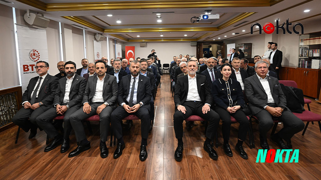 BTSO Başkanı İbrahim Burkay Tarihi Çarşı ve Hanlar Bölgesi Üyeleriyle Buluştu