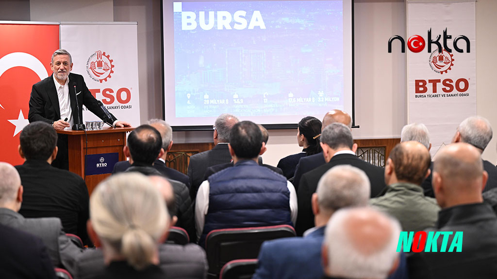 BTSO Başkanı İbrahim Burkay Tarihi Çarşı ve Hanlar Bölgesi Üyeleriyle Buluştu